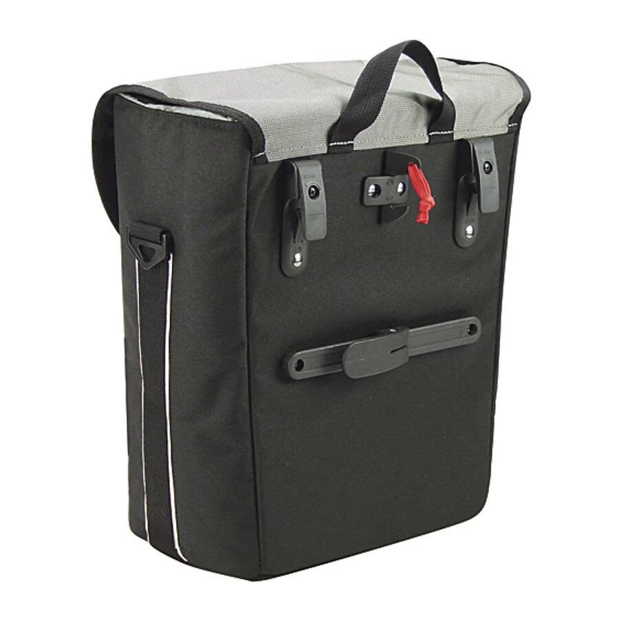 KlickFix Cita Vario Sacoche vélo, argent/noir 2 KlickFix Cita Vario Sacoche vélo, argent/noir – Image 2