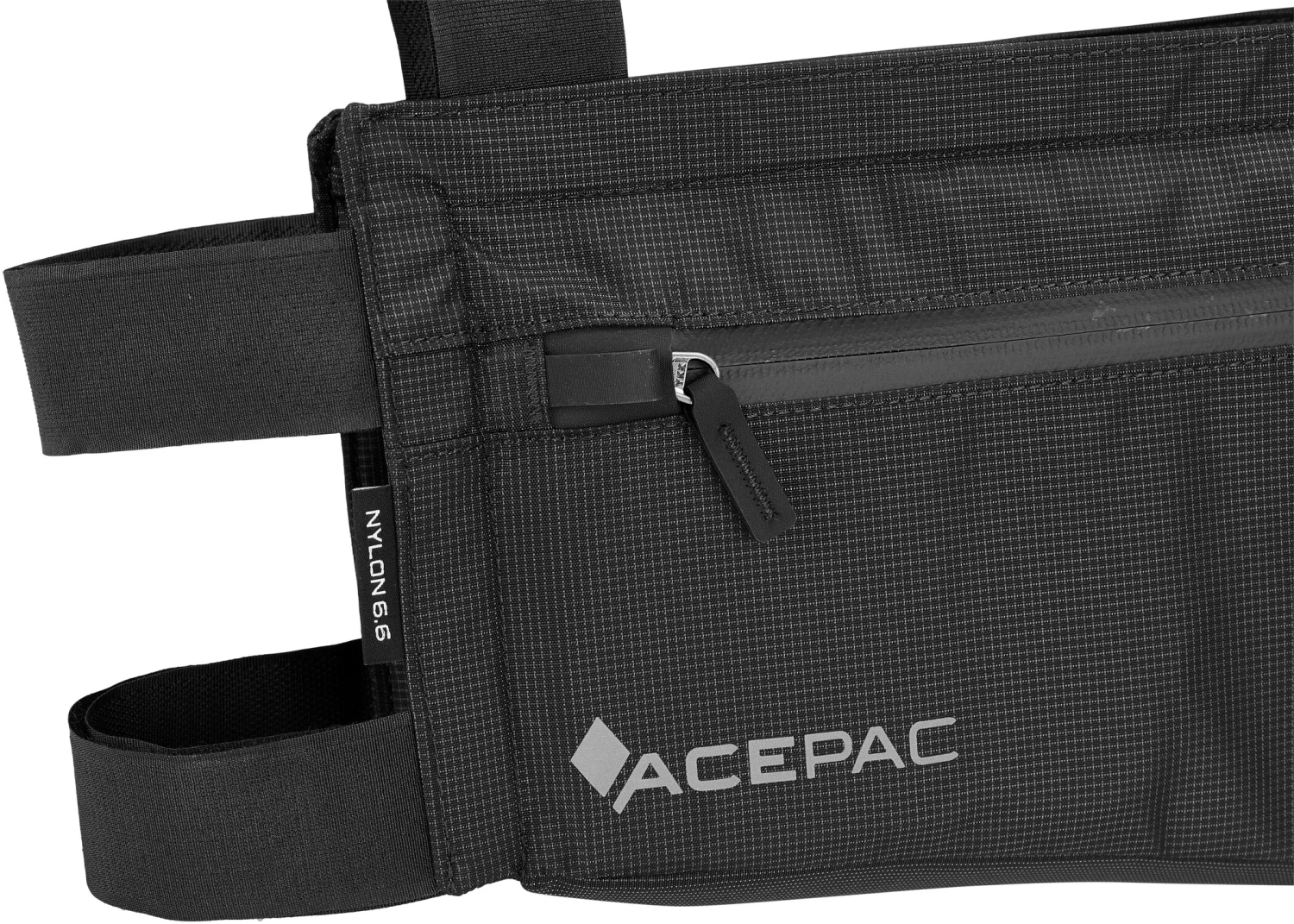 Acepac Zip Sacoche pour cadre de vélo L, gris 4 Acepac Zip Sacoche pour cadre de vélo L, gris – Image 4
