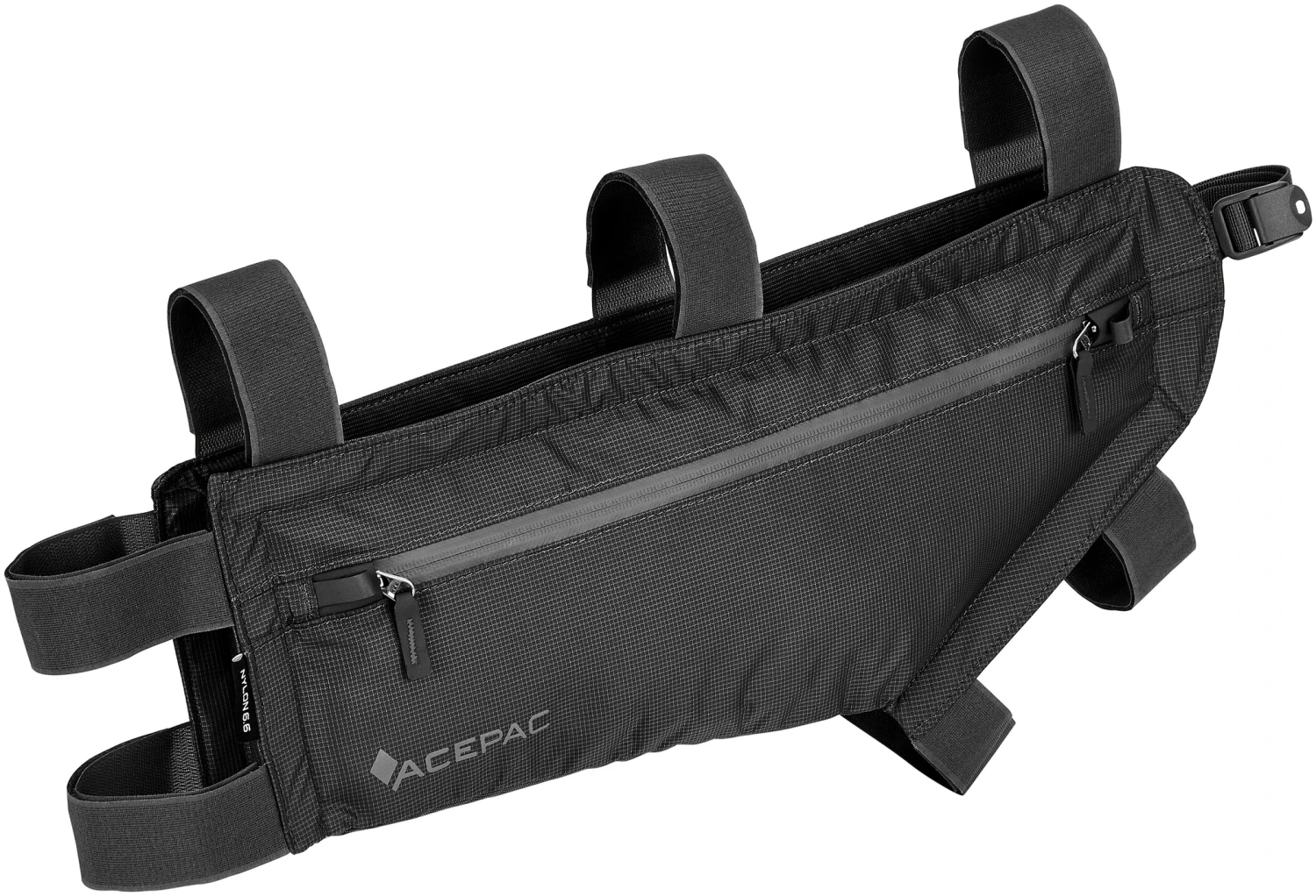 Acepac Zip Sacoche pour cadre de vélo M, noir 1 Acepac Zip Sacoche pour cadre de vélo M, noir