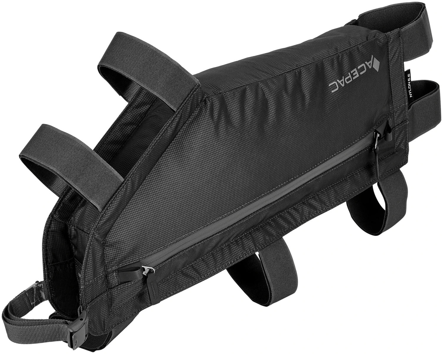 Acepac Zip Sacoche pour cadre de vélo M, noir 3 Acepac Zip Sacoche pour cadre de vélo M, noir – Image 3