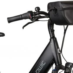 AGU Shelter Clean Sacoche de guidon M, noir -Sacoches Velo Boutique agu shelter clean handlebar bag m black 6