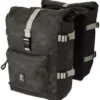 AGU Urban H2O II Sacoche double enroulable sur le haut MIK, noir