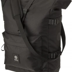 AGU Urban H2O II Sacoche simple enroulable sur le haut, noir -Sacoches Velo Boutique agu urban h2o ii roll top single pannier bag black 3