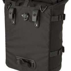 AGU Urban H2O II Sacoche simple enroulable sur le haut, noir -Sacoches Velo Boutique agu urban h2o ii roll top single pannier bag black 4