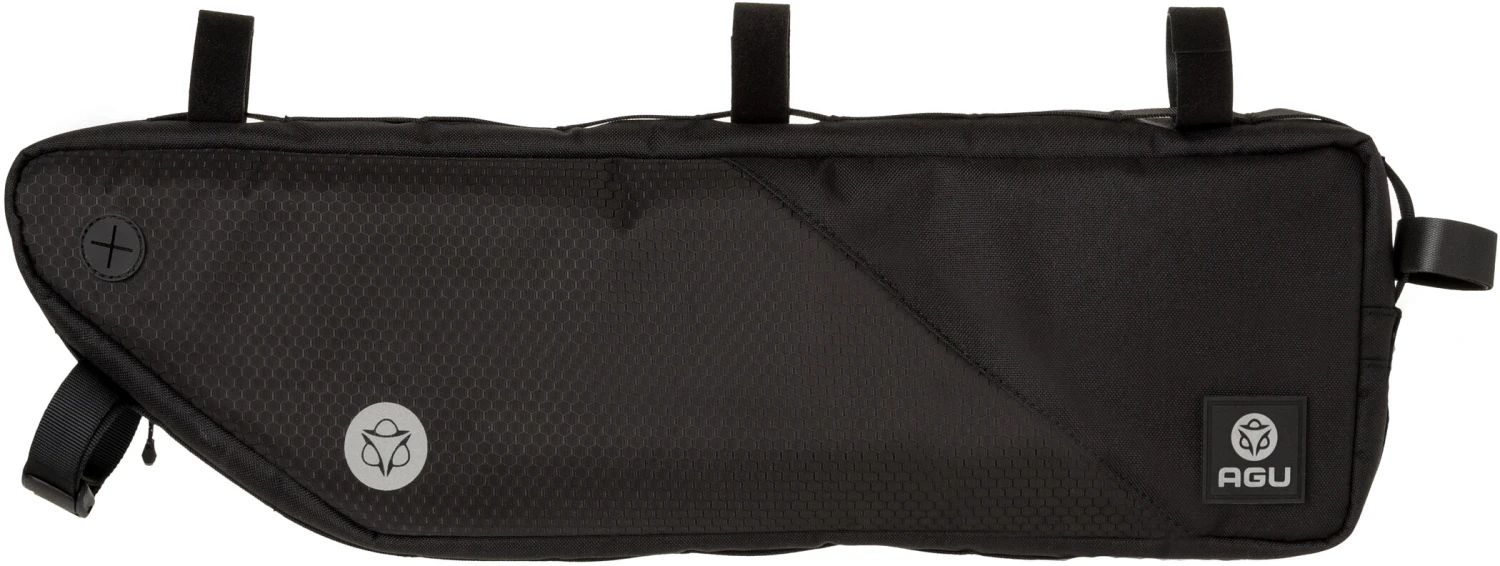 AGU Venture Tube Sacoche de cadre 5,5l, noir 4 AGU Venture Tube Sacoche de cadre 5,5l, noir – Image 4