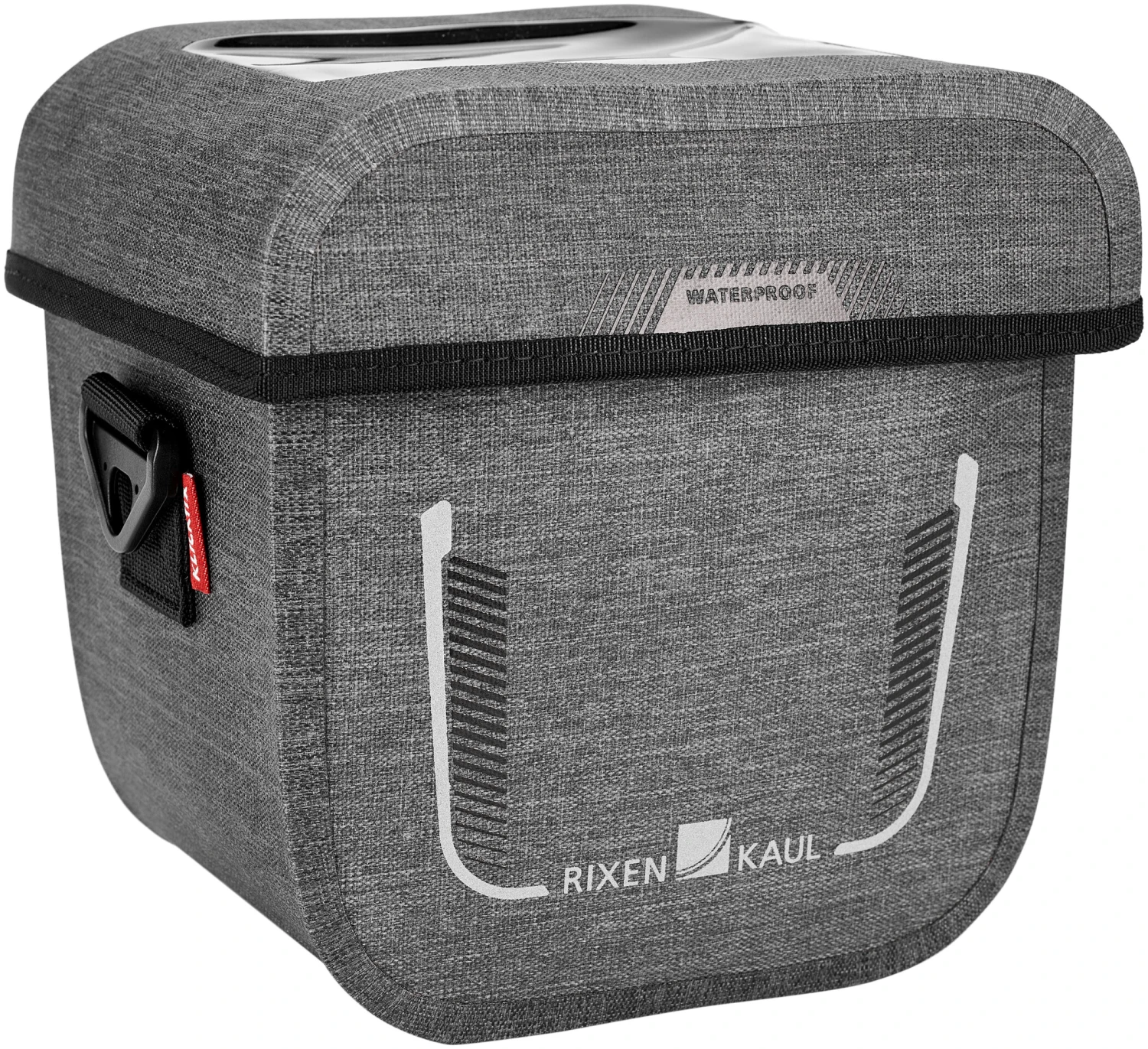 KlickFix Aventour Compact Waterprof Sacoche de guidon, gris 1 KlickFix Aventour Compact Waterprof Sacoche de guidon, gris