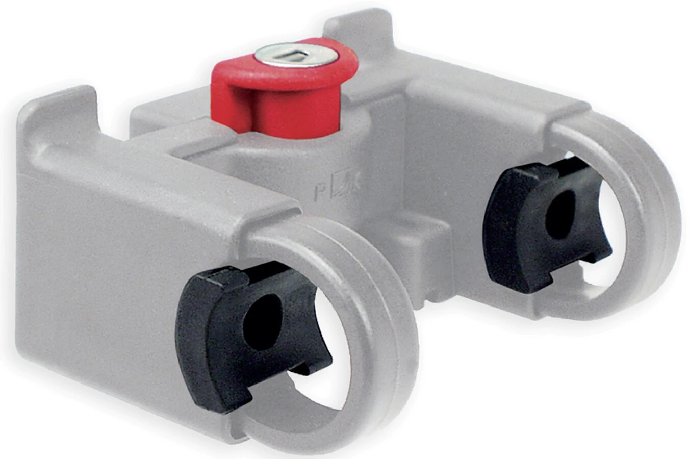 KlickFix Kit Entretoises pour adaptateur de guidon 43mm, argent/noir 2 KlickFix Kit Entretoises pour adaptateur de guidon 43mm, argent/noir – Image 2