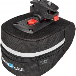 KlickFix Micro 100 Sac porte-bagages, noir 6 KlickFix Micro 100 Sac porte-bagages, noir -Sacoches Velo Boutique klickfix micro 100 satteltasche schwarz 3