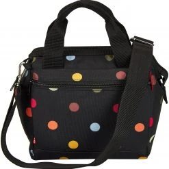 KlickFix Roomy Sacoche de guidon, bleu -Sacoches Velo Boutique klickfix roomy handlebar bag dots 3
