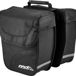 Red Cycling Products Double City Bag Sacoche vélo, noir