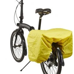 Red Cycling Products Rain Cover for Double Panniers, jaune