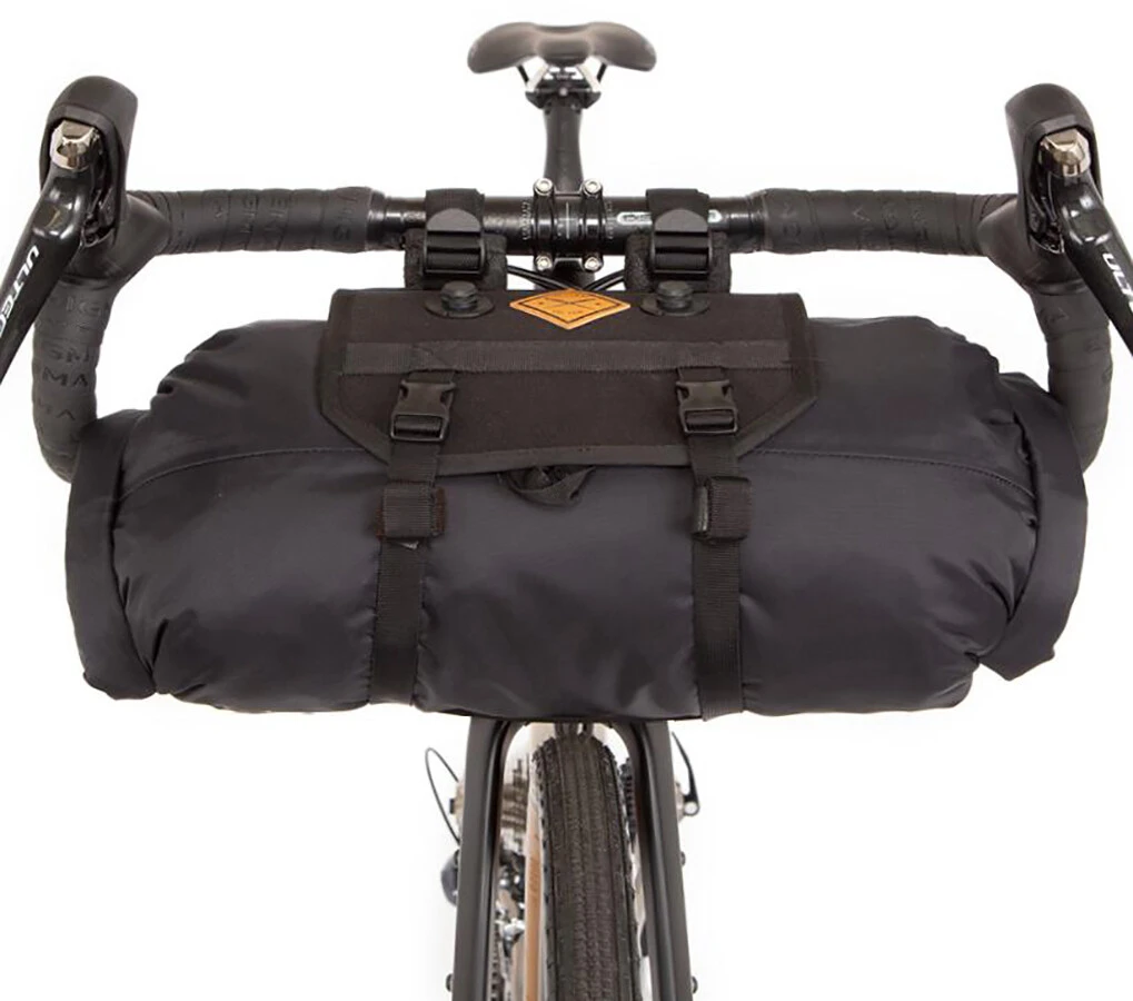 Restrap Bar Bag Étui Avec un sac étanche de 14l et une pochette pour la nourriture de 1,5l, noir 2 Restrap Bar Bag Étui Avec un sac étanche de 14l et une pochette pour la nourriture de 1,5l, noir – Image 2