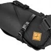 Restrap Small Sacoche de selle Avec sac étanche de 8l, noir