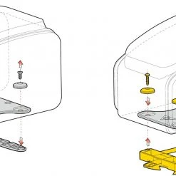 Topeak MTS TrunkBag EX Sacoche Avec Plaque de montage pour l'adaptateur Snapit de Racktime -Sacoches Velo Boutique topeak mts trunkbag ex pannier incl mounting plate for racktime snapit adapter 4