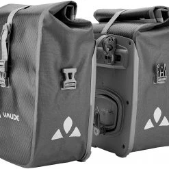 VAUDE Aqua Front Sac, rouge/noir -Sacoches Velo Boutique vaude aqua front pannier black 2 3