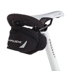 VAUDE Tube Bag M Sacoche de selle, noir 7 VAUDE Tube Bag M Sacoche de selle, noir -Sacoches Velo Boutique vaude tube bag m saddlebag black 4