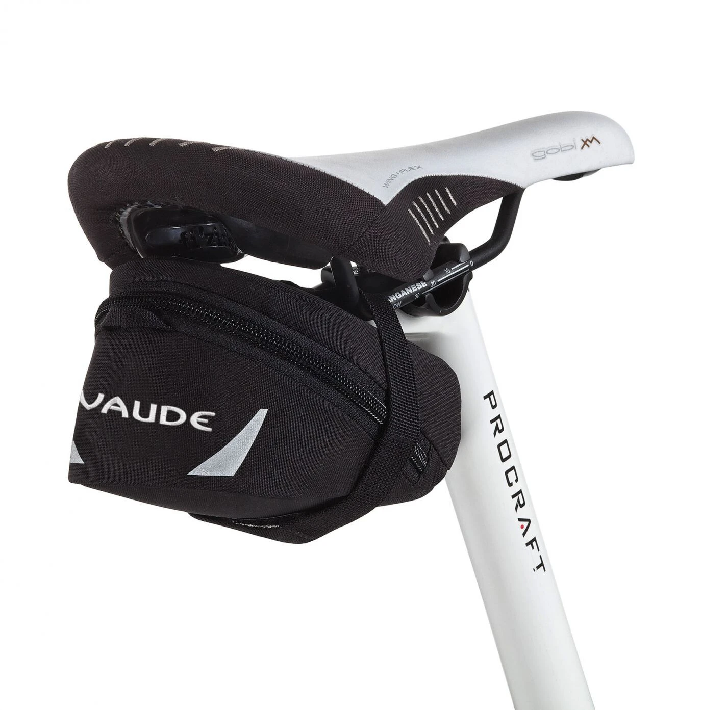 VAUDE Tube Bag M Sacoche de selle, noir 4 VAUDE Tube Bag M Sacoche de selle, noir – Image 4