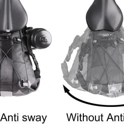 WOHO Stabilisateur pour sacoche de selle, noir -Sacoches Velo Boutique woho saddle bag stabilizer black 3