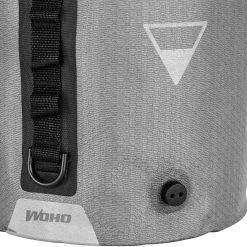 WOHO X-Touring Sac de compression étanche 15l, gris -Sacoches Velo Boutique woho x touring dry bag 15l honeycomb iron grey 3 1