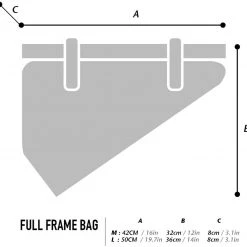 WOHO X-Touring Sacoche pour cadre de vélo L, noir 7 WOHO X-Touring Sacoche pour cadre de vélo L, noir -Sacoches Velo Boutique woho x touring frame bag dry l honeycomb iron grey 4 1