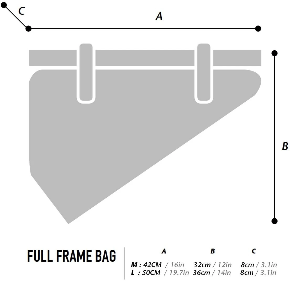 WOHO X-Touring Sacoche pour cadre de vélo L, noir 4 WOHO X-Touring Sacoche pour cadre de vélo L, noir – Image 4