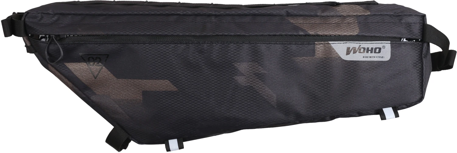 WOHO X-Touring Sacoche pour cadre de vélo L, noir 2 WOHO X-Touring Sacoche pour cadre de vélo L, noir – Image 2
