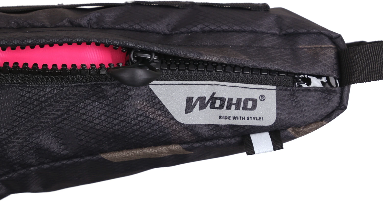 WOHO X-Touring Sacoche pour cadre de vélo L, noir 3 WOHO X-Touring Sacoche pour cadre de vélo L, noir – Image 3