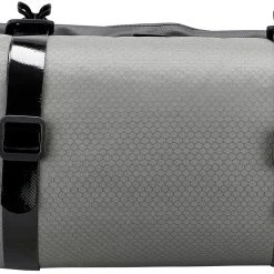 WOHO X-Touring Sacoche de guidon étanche, gris 8 WOHO X-Touring Sacoche de guidon étanche, gris -Sacoches Velo Boutique woho x touring handlebar dry bag honeycomb iron grey 3