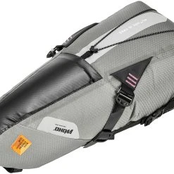 WOHO X-Touring Sacoche de guidon étanche M, noir 5 WOHO X-Touring Sacoche de guidon étanche M, noir -Sacoches Velo Boutique woho x touring saddle dry bag m honeycomb iron grey 3 1