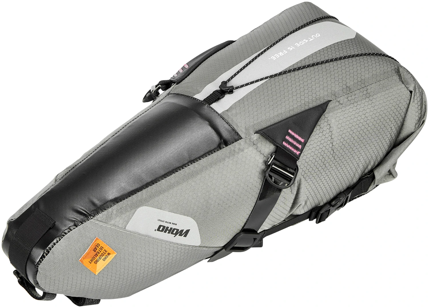 WOHO X-Touring Sacoche de guidon étanche M, noir 3 WOHO X-Touring Sacoche de guidon étanche M, noir – Image 3