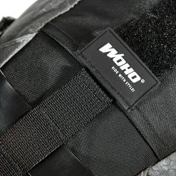 WOHO X-Touring Sacoche de guidon étanche S, gris -Sacoches Velo Boutique woho x touring saddle dry bag s honeycomb iron grey 5